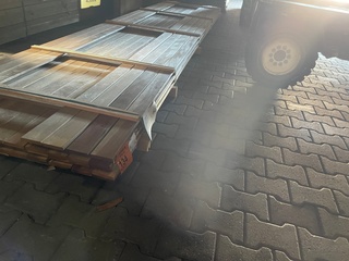 Ca. 55x Guyana Ipé Planken Geschaafd Country Grade, 18x90mm, lengte 50